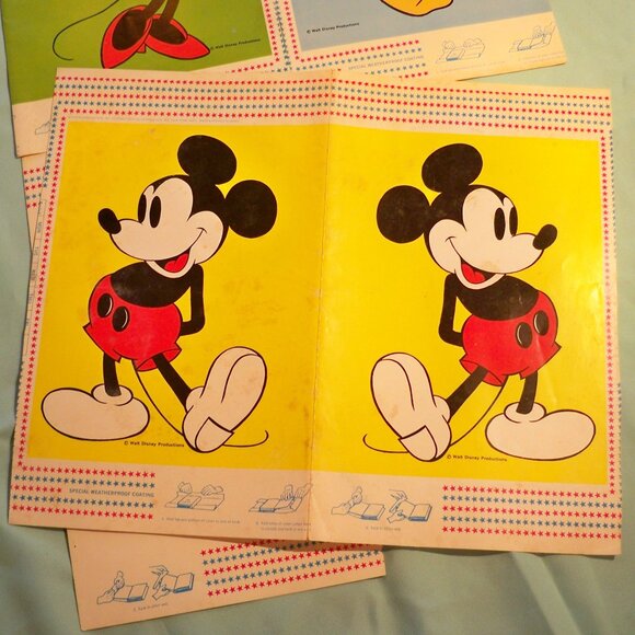 Rare *Vintage 24 Walt Disney Characters, 16 Large Wall Decoration - Picture 9 of 16